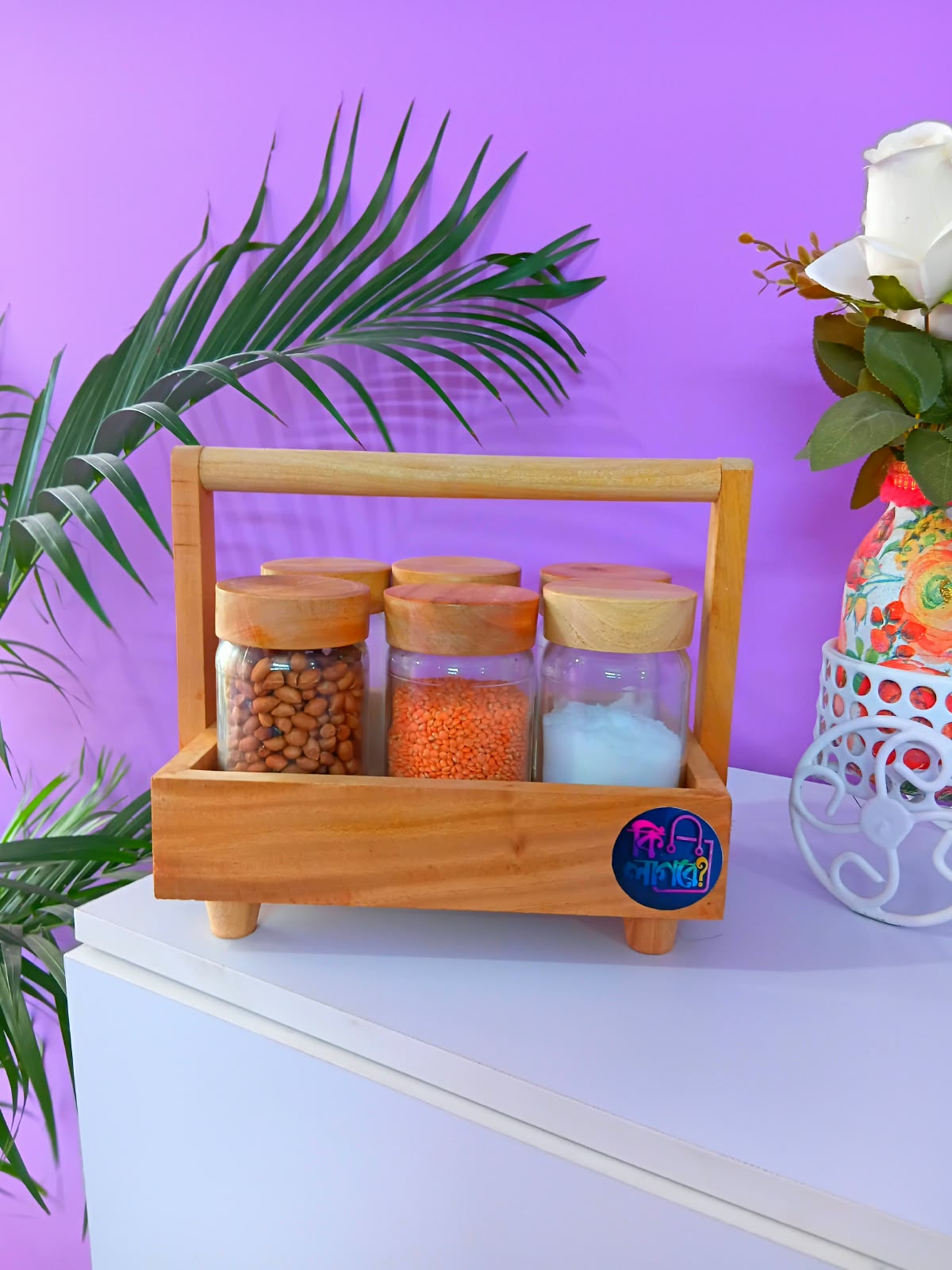 Masala glass Jar Set