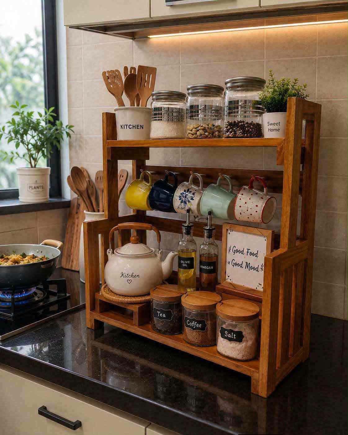 kitchen Organiser + cup holder