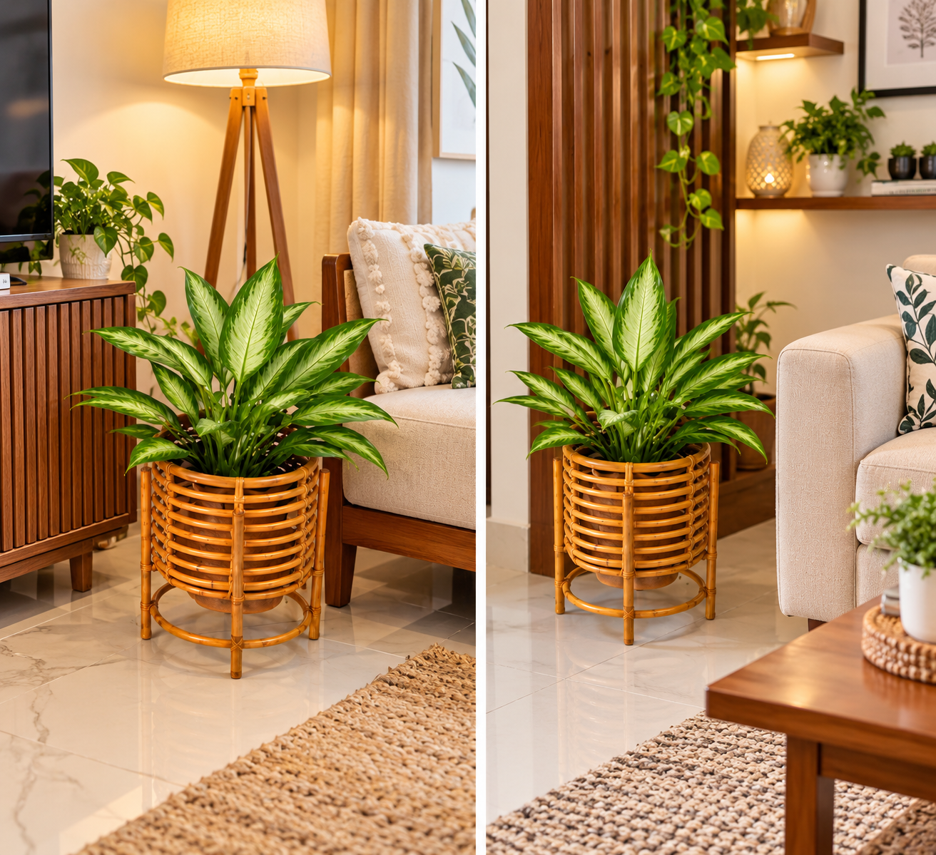 Rattan 4 no planter